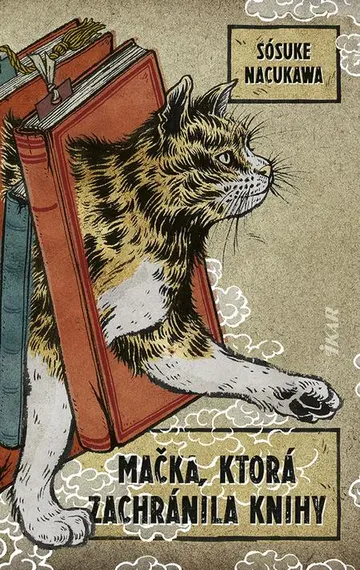Mačka, ktorá zachránila knihy – obálka