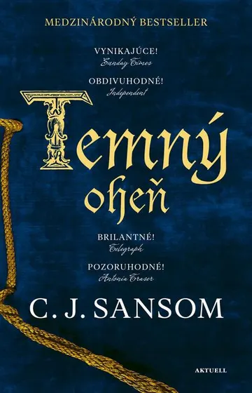 Temný oheň – obálka