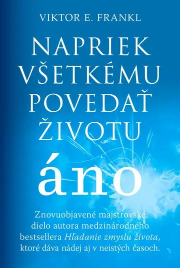 Napriek všetkému povedať životu áno – obálka