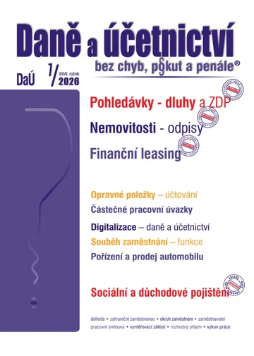 DaÚ č. 7 / 2026 - Pohledávky – dluhy a ZDP