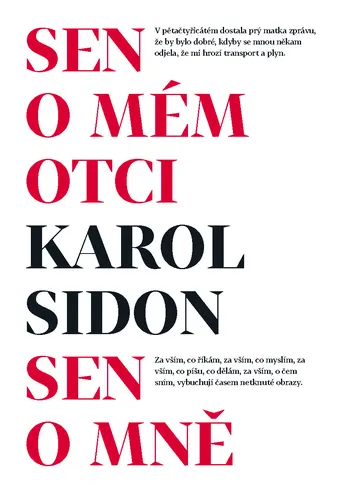 Sen o mém otci – Sen o mně – obálka