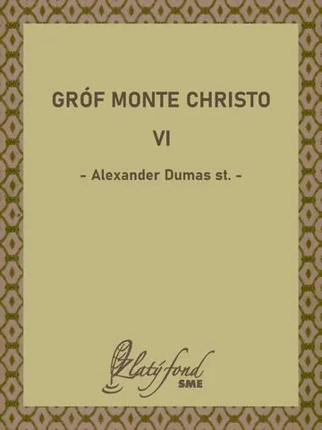 Gróf Monte Christo VI – obálka