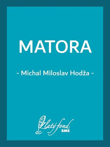 Matora – obálka
