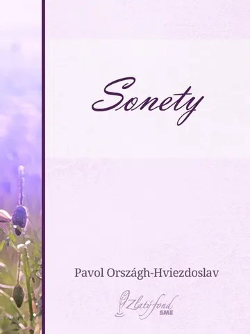 Sonety – obálka