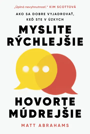 Myslite rýchlejšie, hovorte múdrejšie – obálka