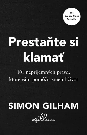 Prestaňte si klamať – obálka