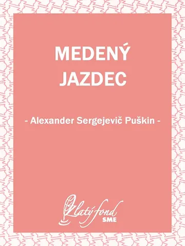 Medený jazdec – obálka