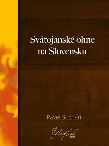 Svätojanské ohne na Slovensku – obálka