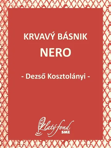 Krvavý básnik Nero – obálka