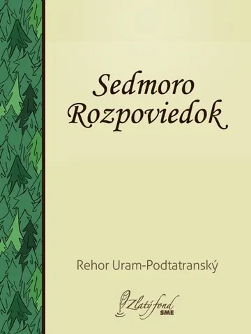 Sedmoro rozpoviedok – obálka