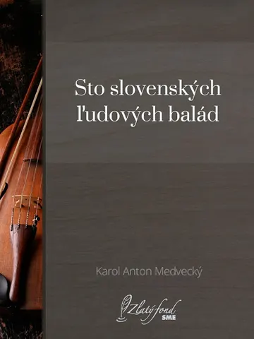 Sto slovenských ľudových balád – obálka