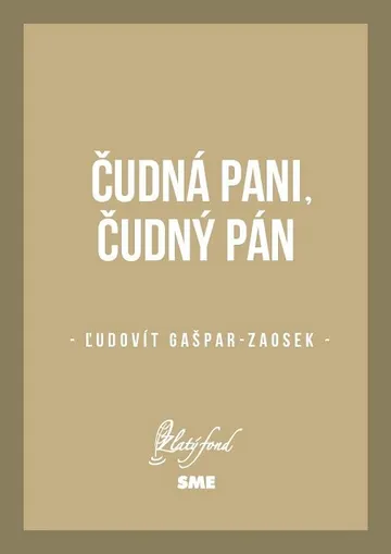 Čudná pani, čudný pán – obálka