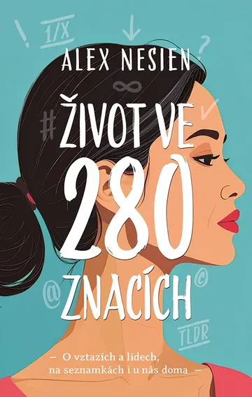 Život ve 280 znacích – obálka