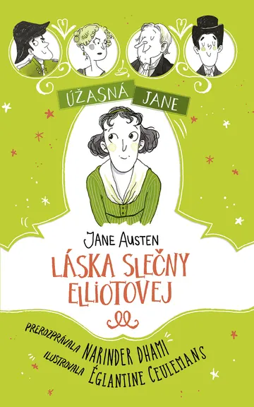 Úžasná Jane: Láska slečny Elliotovej – obálka