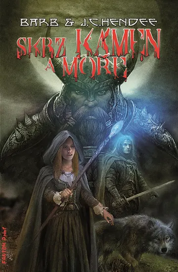 Skrz kámen a moře – obálka