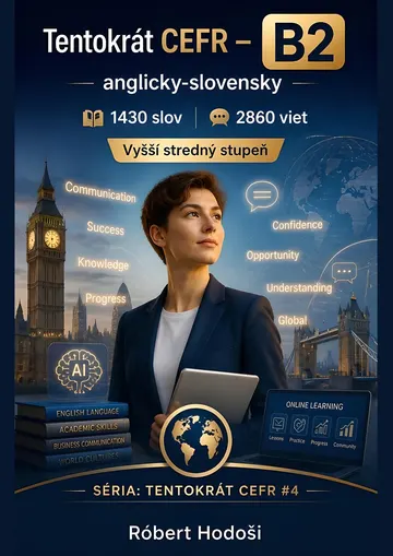 Tentokrát CEFR – B2, anglicky-slovensky