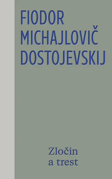 Zločin a trest – obálka