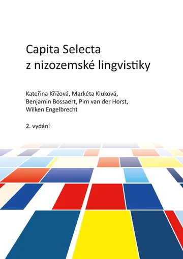 Capita Selecta z nizozemské lingvistiky – obálka