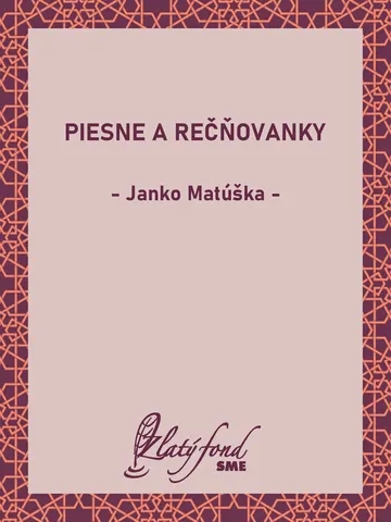 Piesne a rečňovanky