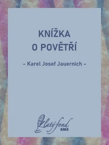 Knížka o povětří – obálka