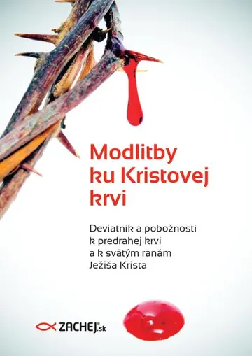 Modlitby ku Kristovej Krvi – obálka