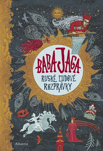 Baba Jaga - Ruské ľudové rozprávky – obálka