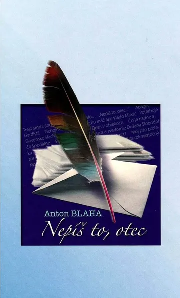Nepíš to, otec – obálka