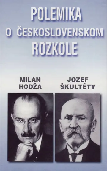 Polemika o československom rozkole – obálka