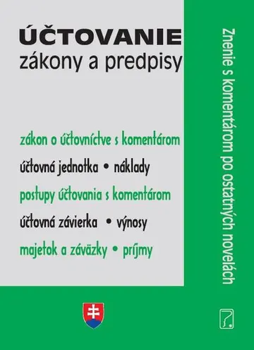 Účtovanie – Zákony a predpisy – obálka