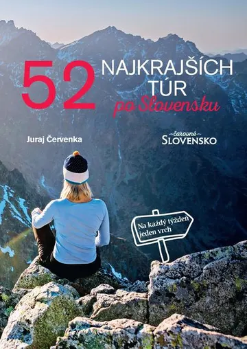 52 najkrajších túr po Slovensku – obálka