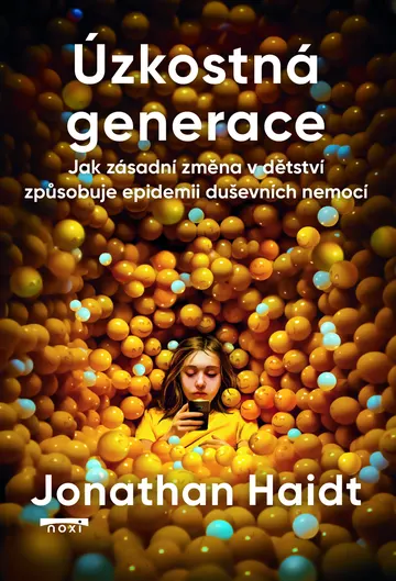 Úzkostná generace – obálka