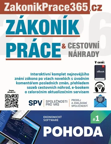 Zákoník práce a Cestovní náhrady 2026 s komentářem změn