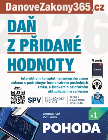 Zákon o dani z přidané hodnoty 2026 s komentářem změn