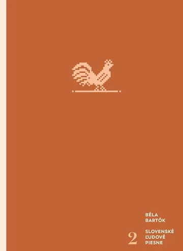 Slovenské ľudové piesne II. – obálka