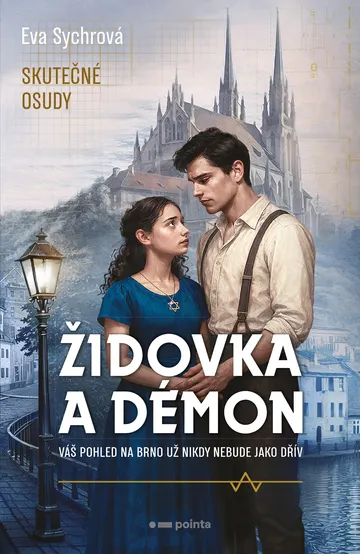 Židovka a démon – obálka