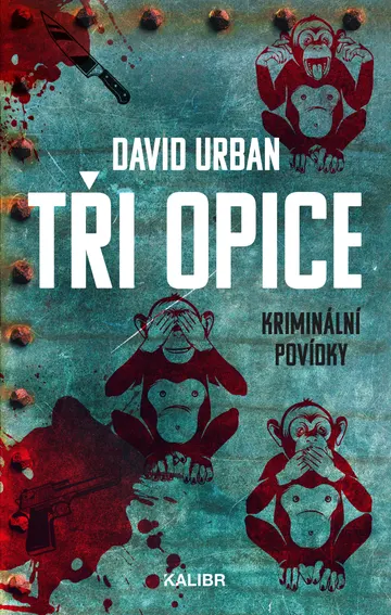Tři opice - kriminální povídky – obálka