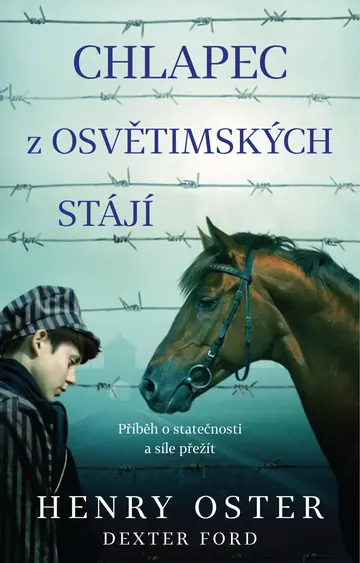 Chlapec z osvětimských stájí – obálka
