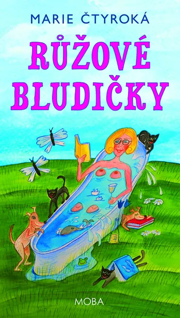 Růžové bludičky – obálka
