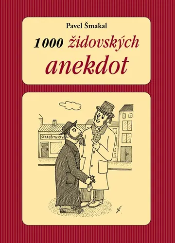 1000 židovských anekdot – obálka