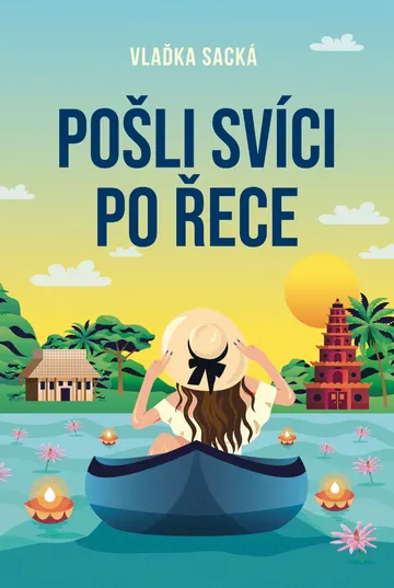 Pošli svíci po řece – obálka