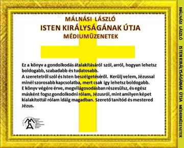Isten királyságának útja-médiumuzenetek