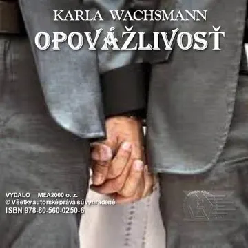 Opovážlivosť – obálka