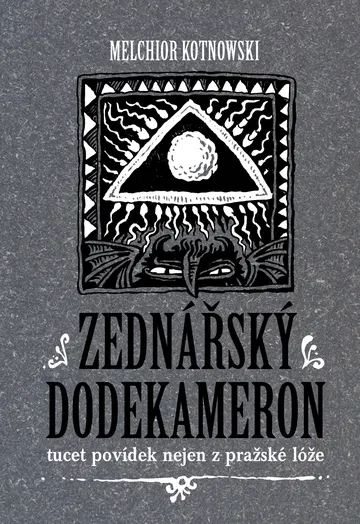 Zednářský dodekameron – obálka