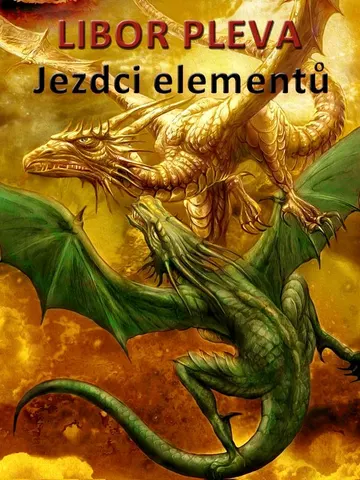 Jezdci elementů – obálka