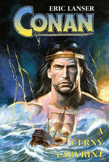 Conan a Černý labyrint – obálka