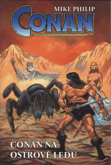 Conan na ostrově ledu – obálka