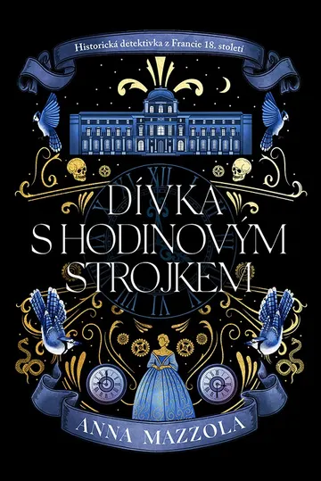 Dívka s hodinovým strojkem – obálka