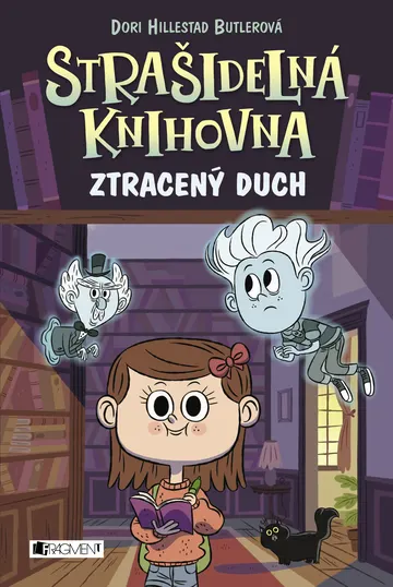 Strašidelná knihovna - Ztracený duch – obálka