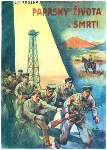Paprsky života a smrti – obálka
