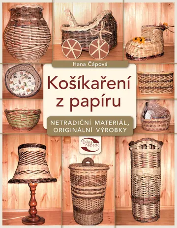 Košíkaření z papíru – obálka